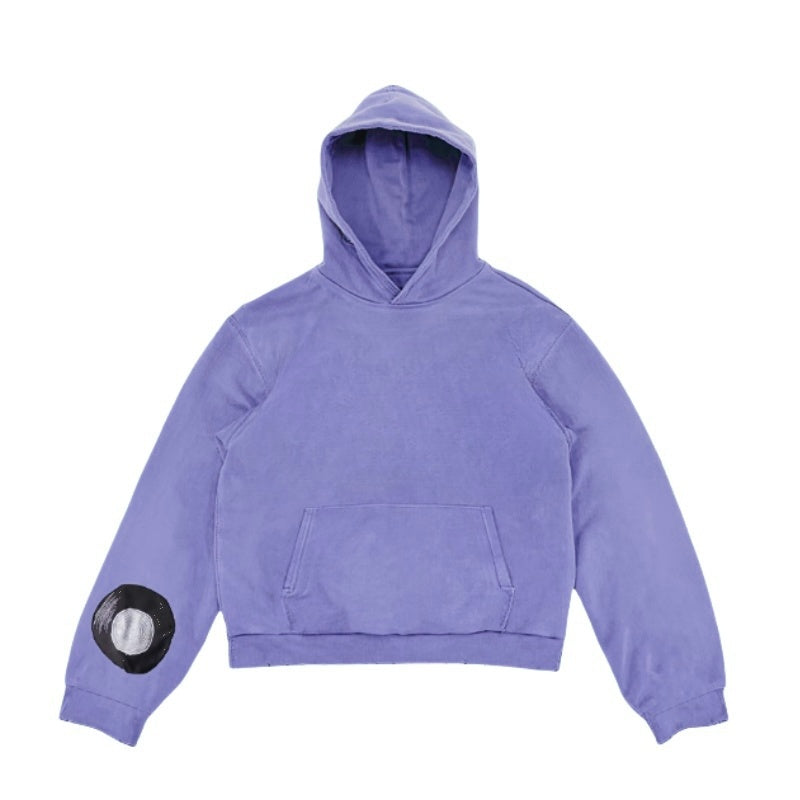Stylish Patchwork Oversized Hoodie